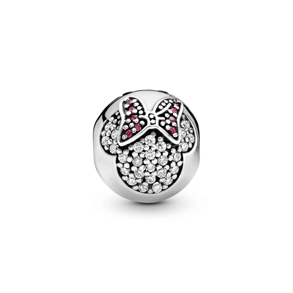 Minnie Mouse Pandora Clip Charm